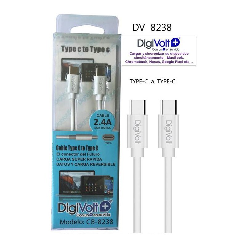 CABLE CARGA TYPE-C A TYPE-C