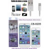 CABLE CARGA USB ABS IPHONE DV 8205
