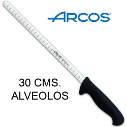 CUCHILLO JAMONERO ARCOS 2933 ALVEOLOS 30 CMS 
