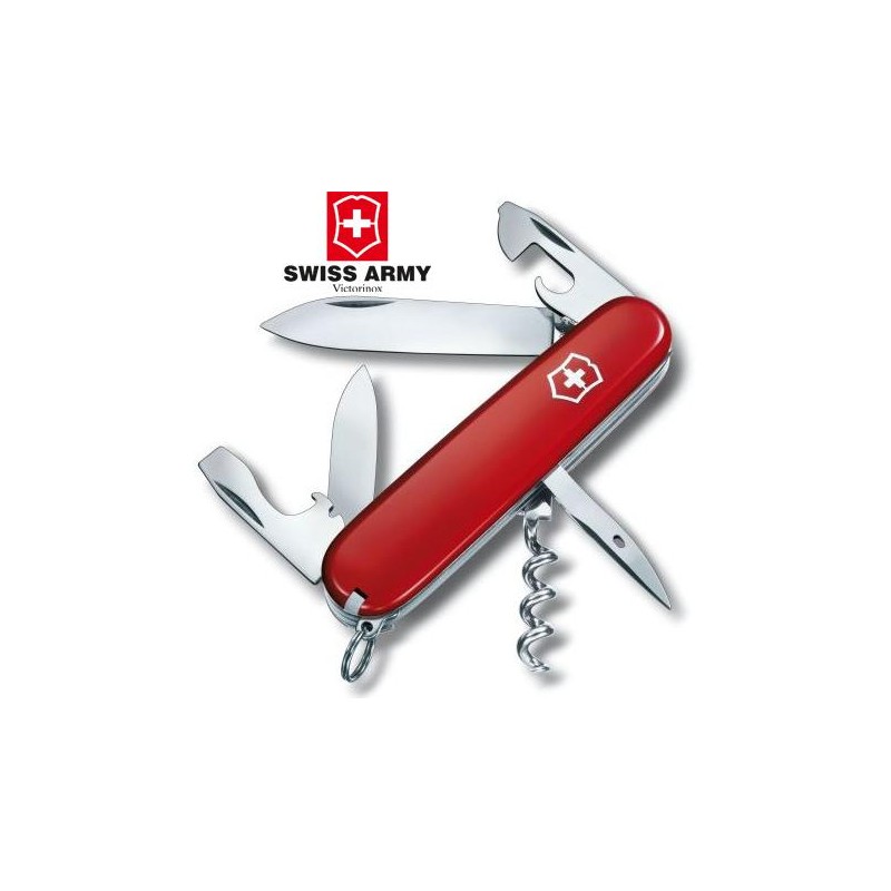 NAVAJA VICTORINOX ESPARTAN 12 USOS 91 MM  ROJA