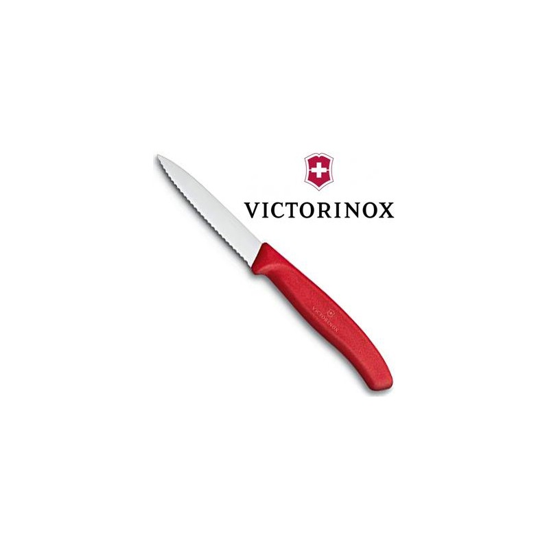 CUCHILLO VICTORINOX  8 CMS  ROJO