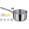 CAZO INOX 16 CMS. 1.8 L.