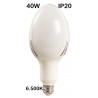 LED LUMINARIA 40W E-27 IP20 6 500K