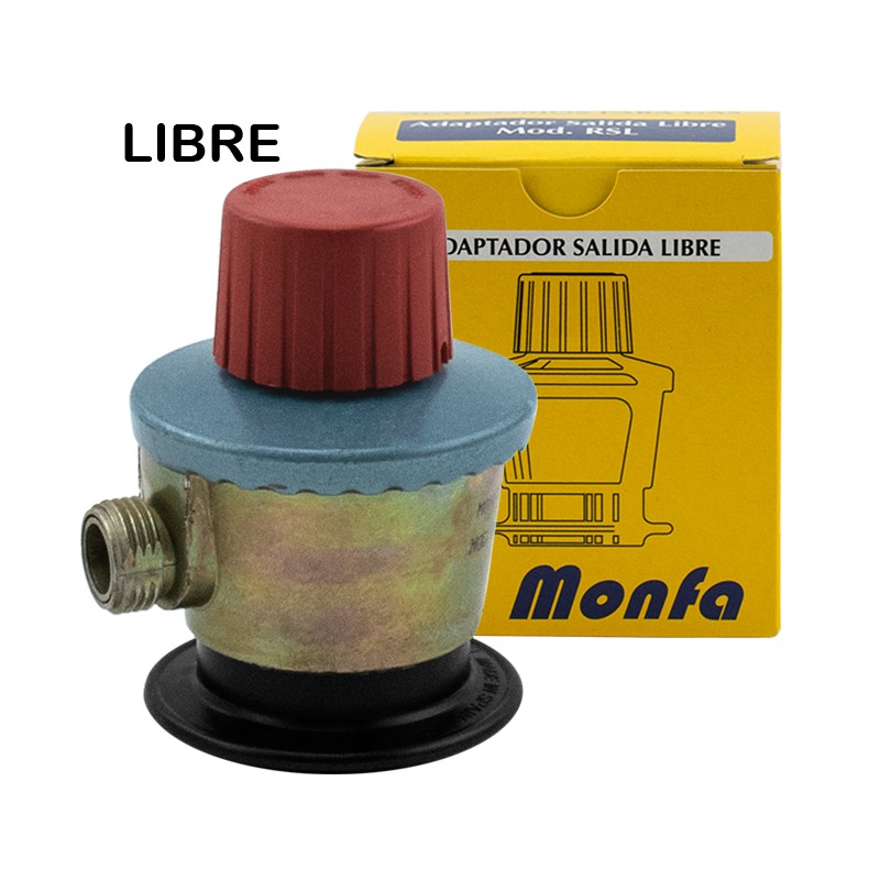 REGULADOR BUTANO SALIDA LIBRE   RSL