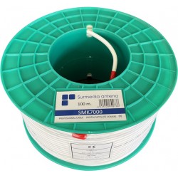 CABLE ANTENA COBRE Cu/Al SAT SURMEDIA