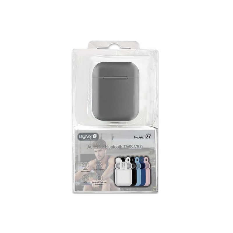 AURICULARES DV BLUETOOTH CARGA MAGNETICA i27