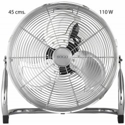 VENTILADOR SUELO INDUSTRIAL 45 CMS  110W