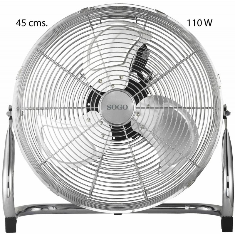 VENTILADOR SUELO INDUSTRIAL 45 CMS  110W
