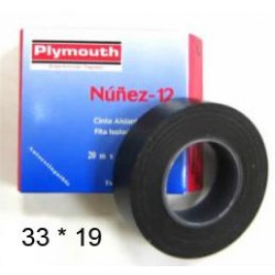  CINTA AISLANTE NUÑEZ 33 M * 19 MM  NGR