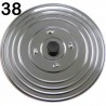 TAPA INOX 18/10 38 CMS 