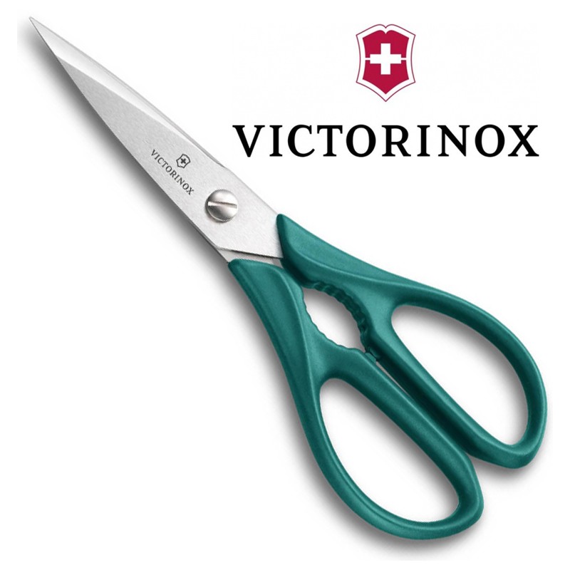 TIJERA COCINA VICTORINOX 7.6363.4 VERDE