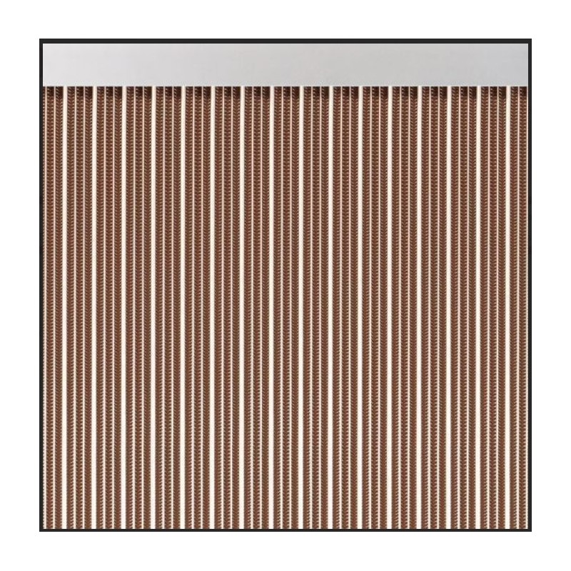 CORTINA CINTAS 90*210 - 03 MARRON BEIG