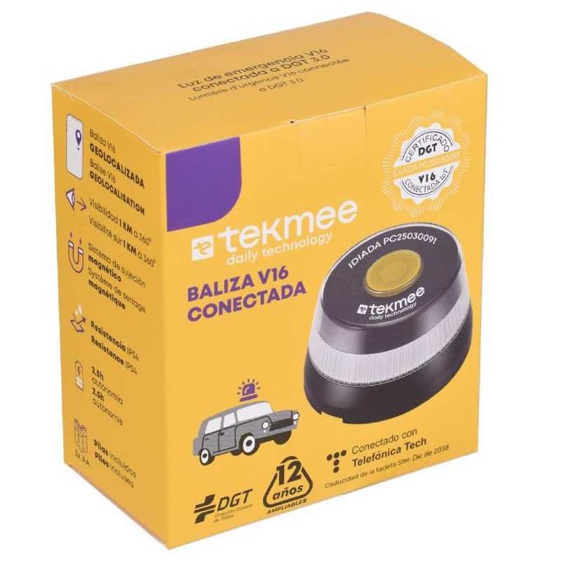 BALIZA EMERGENCIA V16 CONECTADA 