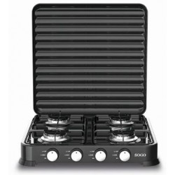 HORNILLO GAS 4 FUEGOS C/TAPA      