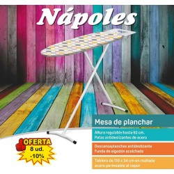 MESA PLANCHA 110*34 NAPOLES