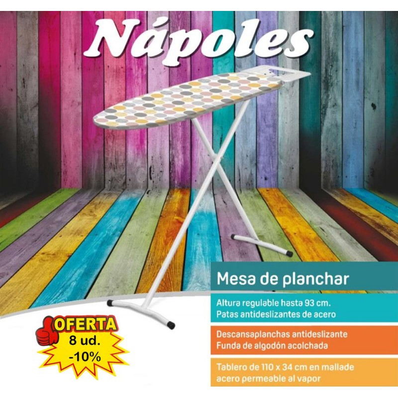 MESA PLANCHA 110*34 NAPOLES