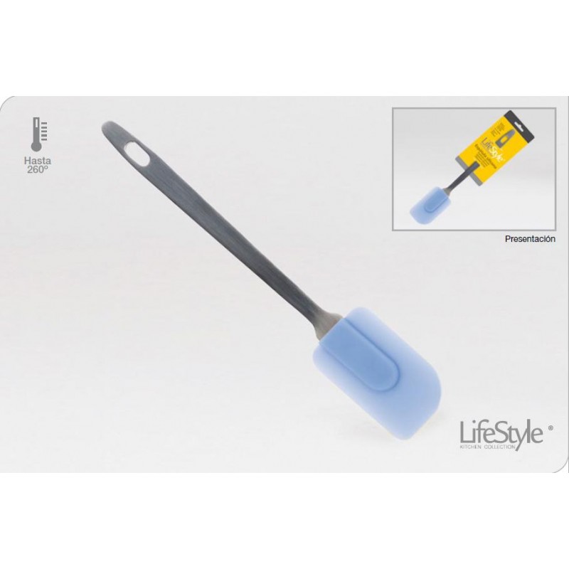 ESPATULA SILICONA INOX
