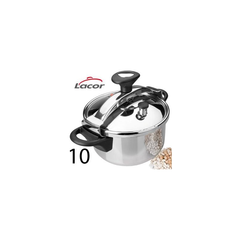 OLLA PRESION LACOR 10 L 