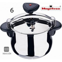 OLLA PRESION MAGEFESA STAR  6 L  BOMBEADA