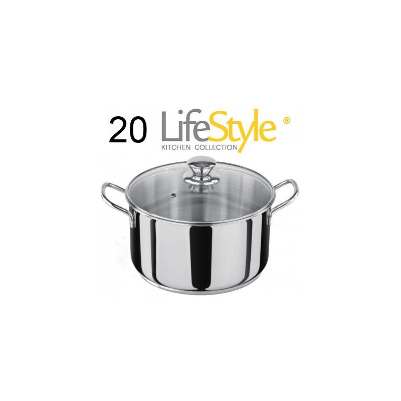 OLLA INOX LIFE-STYLE 20 CMS 