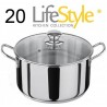 OLLA INOX LIFE-STYLE 20 CMS 