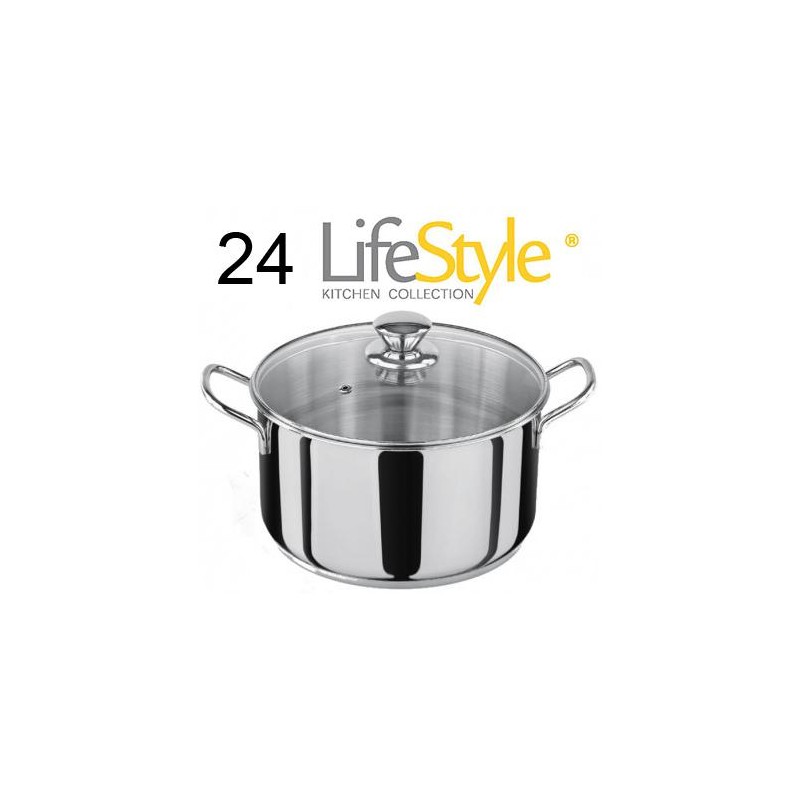 OLLA INOX LIFE-STYLE 24 CMS 