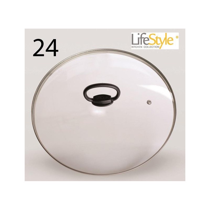 TAPA VIDRIO TEMPLADO 24 CMS 