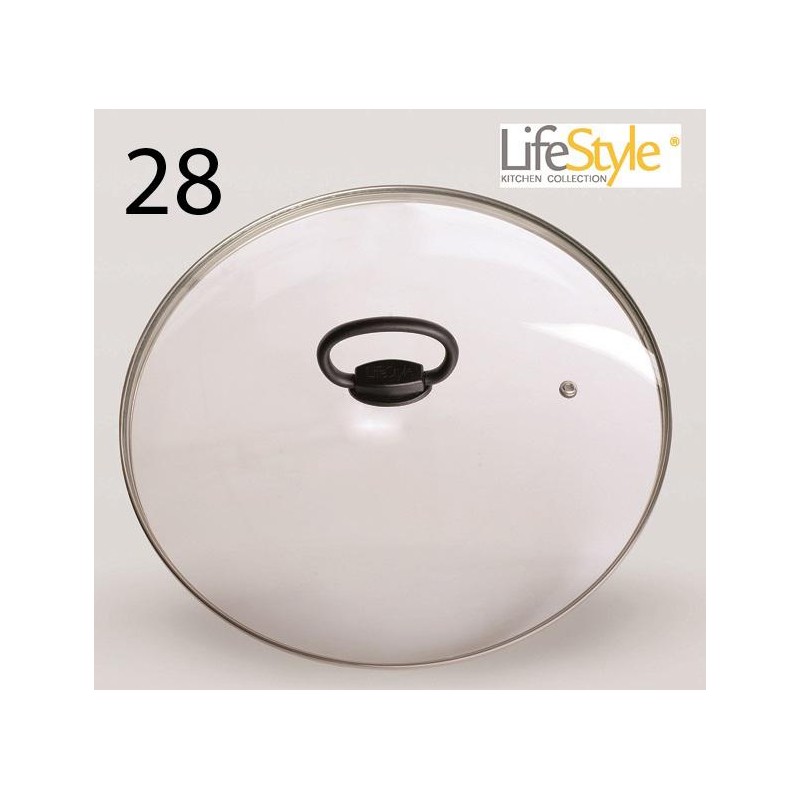 TAPA VIDRIO TEMPLADO 28 CMS 