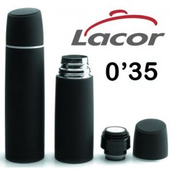 TERMO INOX LACOR  NGR 0'35 L