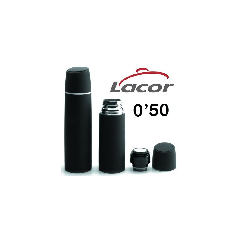 TERMO INOX LACOR  NGR 0'50 L 