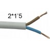 CABLE MANGUERA BLANCA 2*1 5