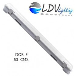 LED PANTALLA ESTANCA DOBLE  60 CMS 