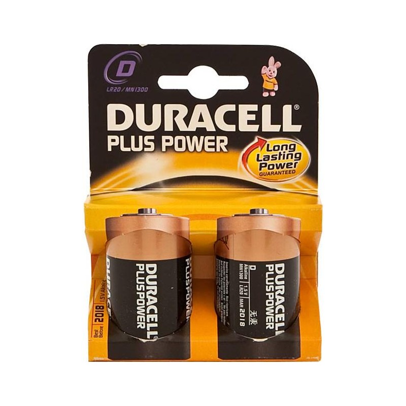 Pilas Duracell PlusPower (1,5V)